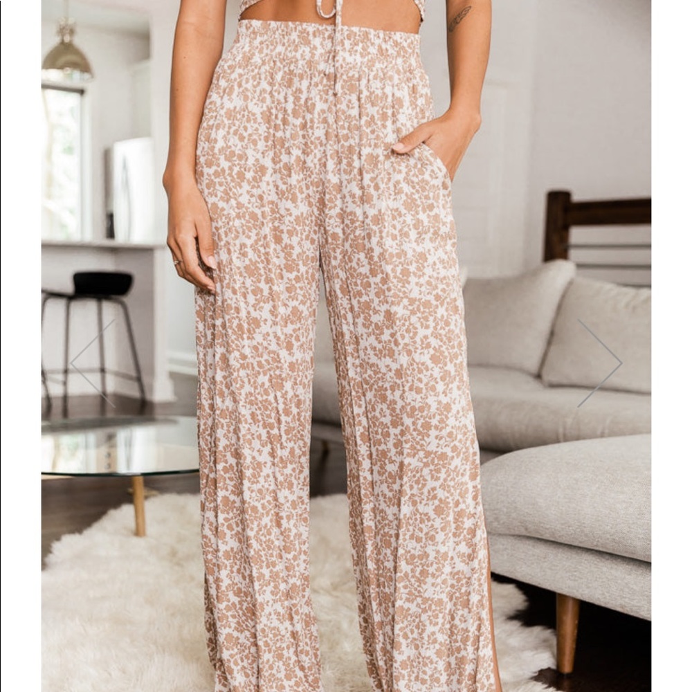 Pink Lily Pants